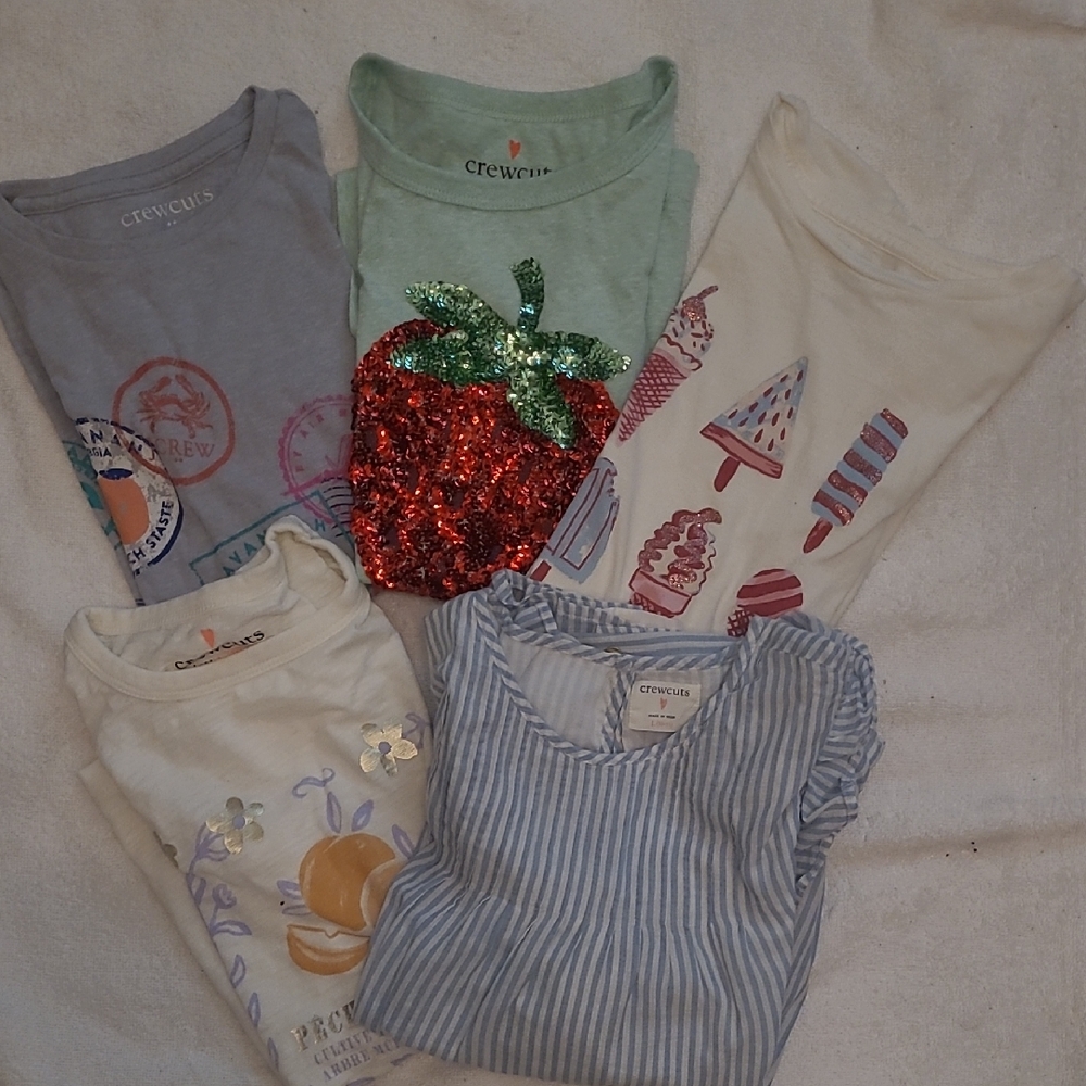 Crewcuts Kids Short Sleeve Tees - Fun and Colorful Designs